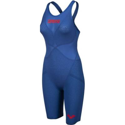 Arena Powerskin Carbon Glide Open Back Royal Blue/Gold