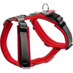 HUNTER Нагръдник за куче Hunter Maldon Up Dog harness - Red / Grey - размер M/L (057-0380-0715)
