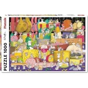 Piatnik Puzzle 1000 - Scouting mice PIATNIK