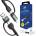 3mk Protection Кабел 3mk Hyper N-Series, от USB C/A(м) към USB C/Lightning(м), 1.2m, 60W, черен