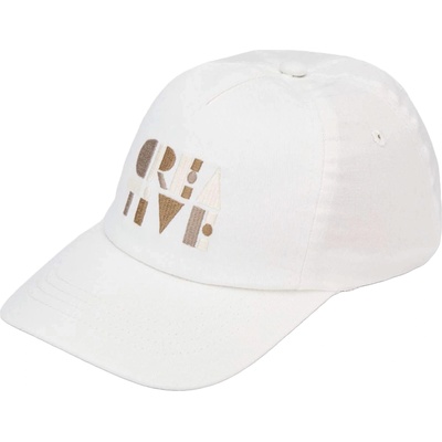 Mayoral Лятна шапка с козирка Mayoral - С бродерия, бяла, 56 cm (25-10917-074-56)