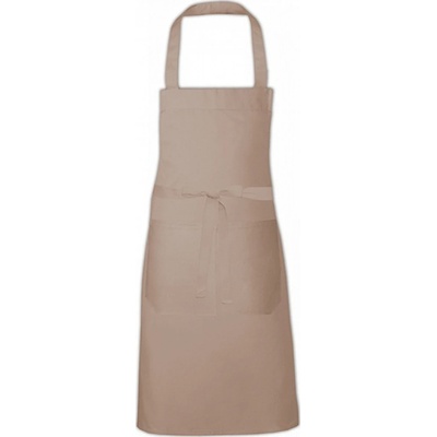 Link Kitchen Wear Hobby zástěra s přední kapsou Písková X994