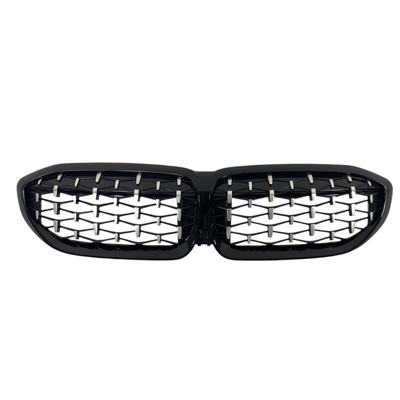 Решетки за BMW G20 (2018+) - Гланц - Diamond Design - хром / черно (PX-ZW-110C)
