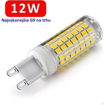 LEDIN LED žiarovka 12W 230V Teplá biela G9