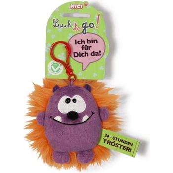 NICI Ключодържател Таласъм лилаво/оранжево 10 см (37160)