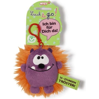 NICI Ключодържател Таласъм лилаво/оранжево 10 см (37160)