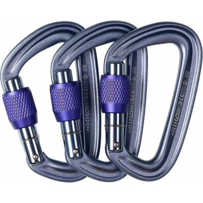 Black Diamond LITEFORGE SCREWGATE 3 PACK sada