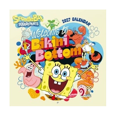 Oficiálny nástenný s plagátom: Spongebob SQ 30 x 30|60 cm 2027