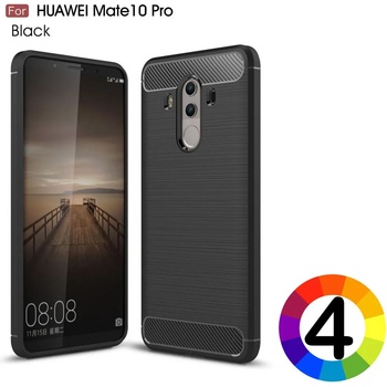 Image 1 of Huawei Mate 10 Pro Удароустойчив Carbon Fiber Калъф и Протектор