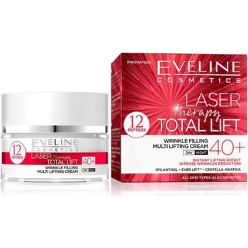 Eveline Cosmetics Laser Therapy Total Lift Day & Night Cream 40+ - Дневен и нощен крем за лице против бръчки 50мл