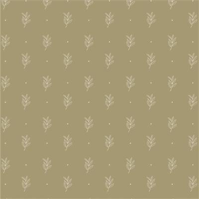 IB Laursen Servírovacie obrúsky GREEN LEAF 40x40 cm 50 ks zelené