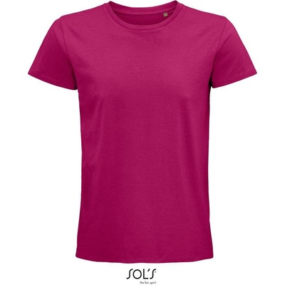 Sol's Pioneer Men pánske tričko červené fuchsia
