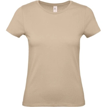 B&C Collection B&c e150 / Дамска тениска с обло деколте - пясъчно зелена s (01002t12001)