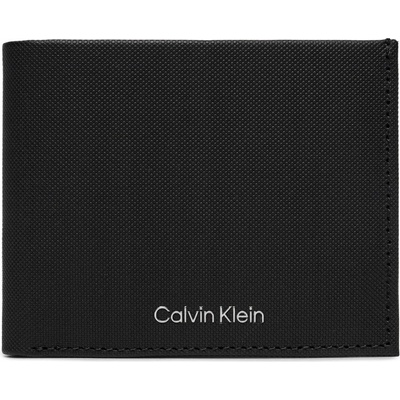 Calvin Klein Peňaženka pánska Koža prírodná Ck Čierna K50K511383