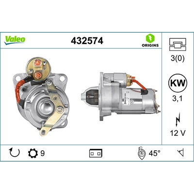 VALEO Startér VALEO ORIGINS NEW 432574