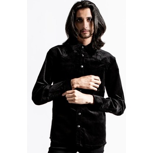KILLSTAR Мъжка риза KILLSTAR - Pull The Cord Button-Up - Черен - KSRA004091