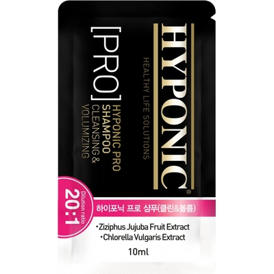 Hyponic PRO Čistící a Objemový šampon pro psy 10 ml