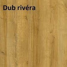 DKP Zárubeň nastavitelná šířka 60cm TOP 63 Dub Riviera Levá 95-115