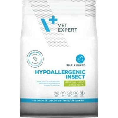 VetExpert Veterinary Diet 4T Hypoallergenic Insect Dog Small Breed 2 kg