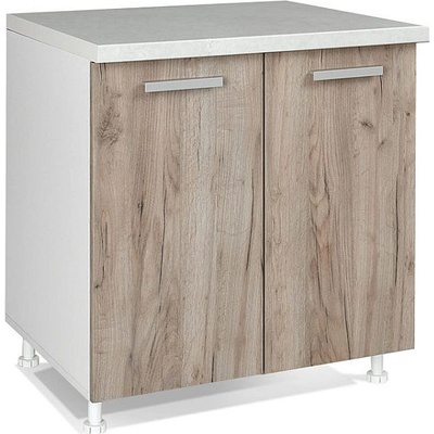 Matis Кухненски шкаф долен с две врати in d80 сив дъб