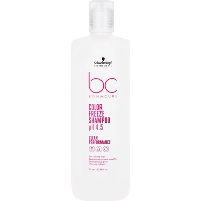 Schwarzkopf Professional BC Bonacure pH 4.5 Color Freeze Shampoo Jemný šampon pro barvené vlasy 1000 ml