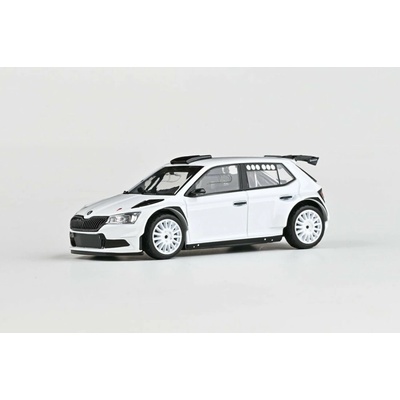 Abrex Škoda Fabia III FL Rally2 Evo 2019 Bílá Šotolinová Kola 1:43 – Zboží Dáma