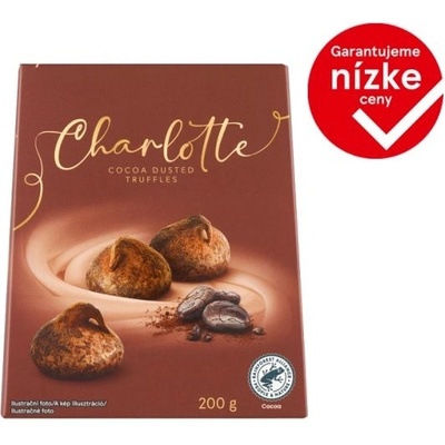 Charlotte Cukrovinky truffle obalené v kakaovom prášku 200 g