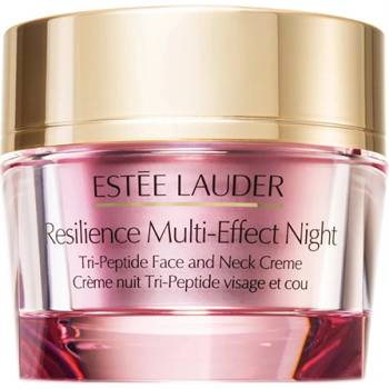 Estée Lauder Resilience Multi-Effect Night Tri-Peptide Face And Neck Creme нощен стягащ крем с лифтинг ефект за жени 50 мл