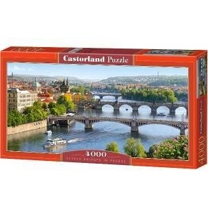 Castorland Puzzle 4000 pcs. Vltava Bridges in Prague