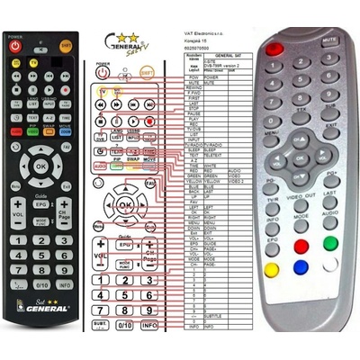 Diaľkový ovládač X-SITE DVB-T99R
