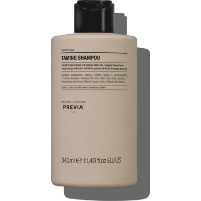 Previa Natural Haircare Taming Shampoo 340 ml