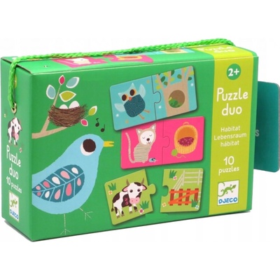 Djeco Duo puzzle Pelíšky – Zbozi.Blesk.cz