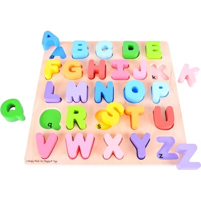 Bigjigs vzdelávacie abeceda malé písmená