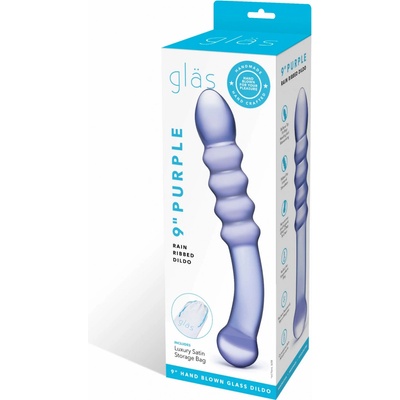 Glas Purple Rain Ribbed