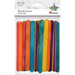 TITANUM Wooden sticks straight 10x115mm mix 70pcs