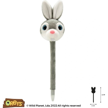 Wild Planet Плюшена химикалка, Зайче 22см Wild Planet (K8715)