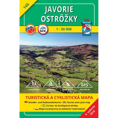 Javorie Ostrôžky 1:50 000