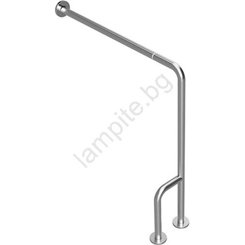 Bemeta Опорна дръжка 23x86, 6 см неръждаема стомана/сребрист (BD0178)