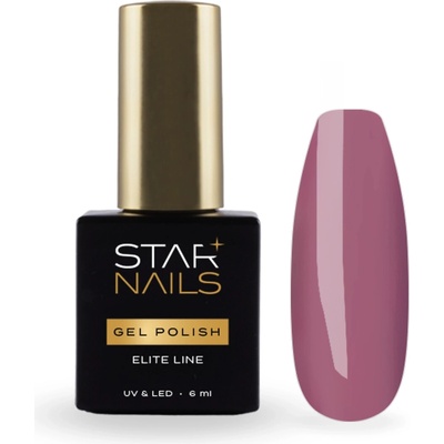 Polish Elite Line Uv Led gel Berry staroružový gel lak 330 6ml