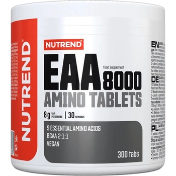 Nutrend EAA 8000 Amino Tablets, 300 Tablets