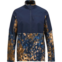 Peak Performance M Freelight Alpha Half Zip modrá hnedá
