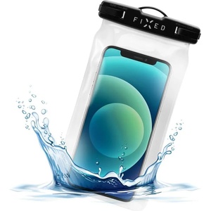 FIXED Float водоустойчив плаващ калъф за мобилен телефон, IPX8, черен (FIXFLT-BK)