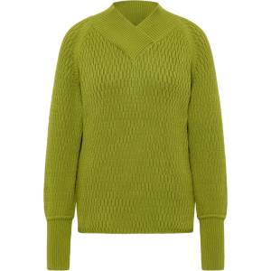 Tranquillo Дамски пуловер Tranquillo Women's Lockerer Strickpullover Jumper - Golden Cypress - размер XL (117-3367-0215)