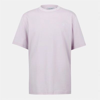 Daily Paper Тениска Daily Paper Men's Erib Short-Sleeve Regular Fit T-Shirt - Ice Pink