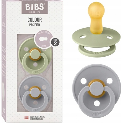 Bibs Colour kaučuk Sage Cloud Noční 2 ks – Zboží Dáma