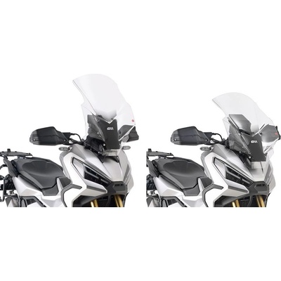 D1188St čiré plexi Honda X-Adv 750 (21-26), vxš640x435 mm, o 100 mm vyšší než orig.