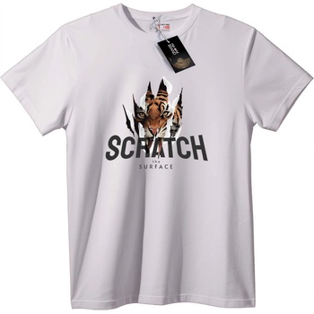 NOONEBRAND Тениска Драскотини на Тигър - 5XL, Black