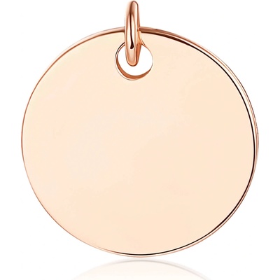 Olivie Stříbrný přívěsek KRUH ROSE 8079
