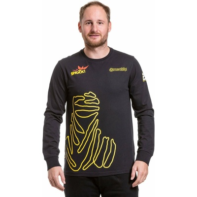 Meatfly мъжка тениска с дълъг ръкав Dakar Beduin Black | Черна | Размер Meatfly | Cheren | МЪЖЕ | M