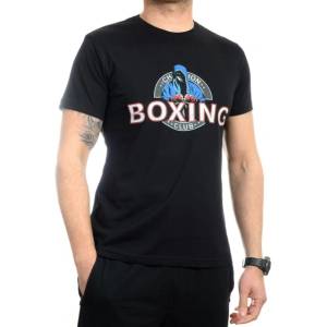 Vodo Черна тениска Boxing (16949)